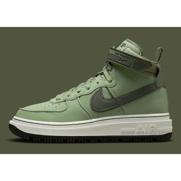 Nike Air Force High Sculpt Olive Green Sneakers Mens Shoes1